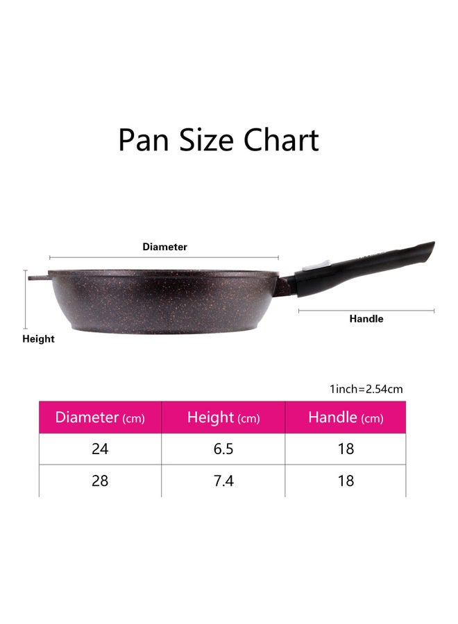 فيسمان مقلاة ريبستو من الألومنيوم مع طلاء غير لاصق ومقبض قابل للفصل - Image 2