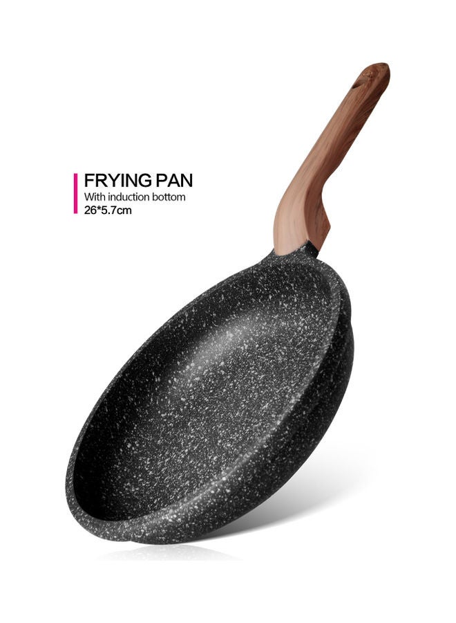 فيسمان مقلاة قلي سبيس ستون بطلاء مانع للالتصاق من الألومنيوم بلون متعدد الألوان 26سم - Image 4