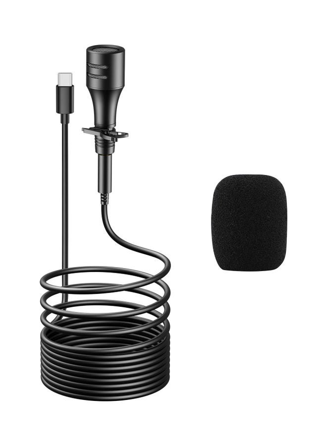 ميكروفون مكبر صوت مدمج أسود - Image 3