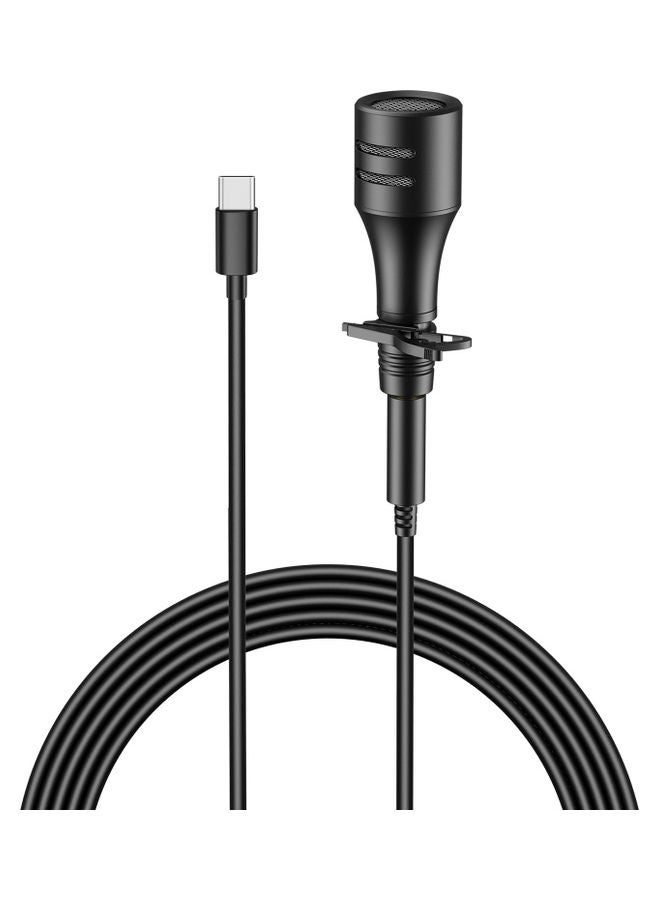 ميكروفون مكبر صوت مدمج أسود - Image 2