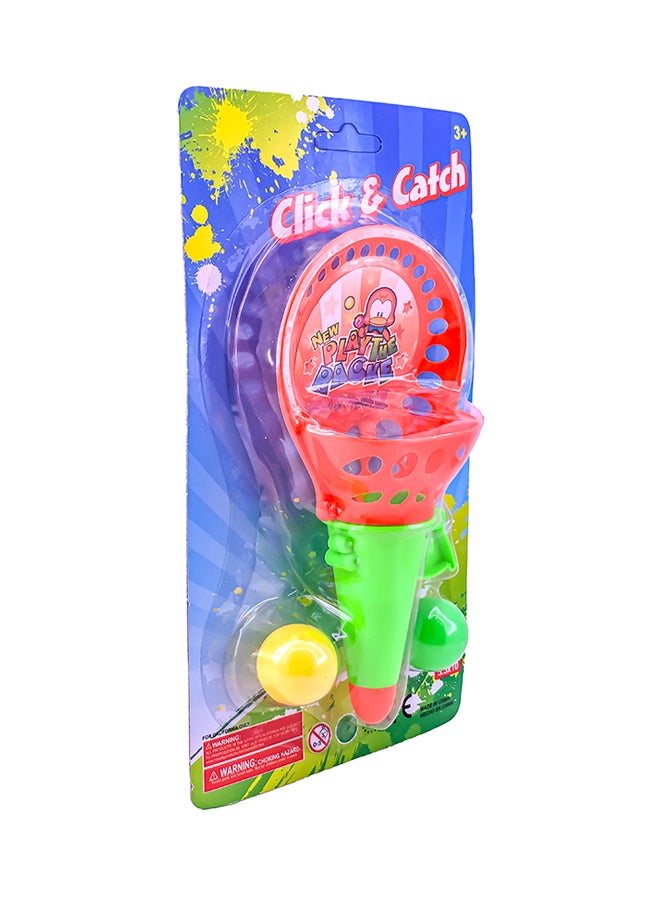 Click & Catch Ball Game On Blister Card Assorted