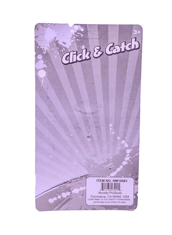 Click & Catch Ball Game On Blister Card Assorted