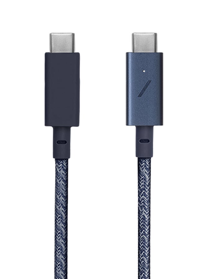 Native Union Pro USB-C To USB-C Charging Cable Indigo - Image 2