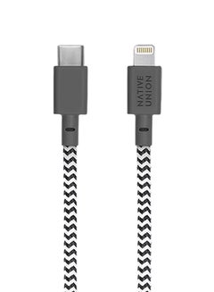 Native Union Pro USB-C To USB-C Charging Cable Zebra  - Image 2