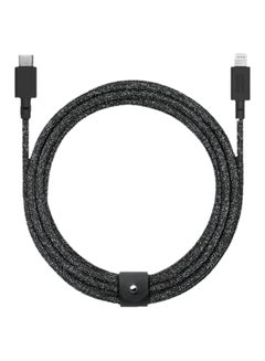 Native Union Belt USB-C to Lightning Charging Cable Black  - Image 1