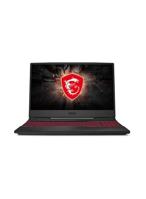 GL65 Leopard 10SCXR-009XPL Gaming Laptop With 15.6-Inch FHD Display, Core i7-10750H Processer/8GB RAM/256GB SSD/4GB Nvidia Geforce GTX 1650/DOS (Without Windows)/ English/Arabic Black