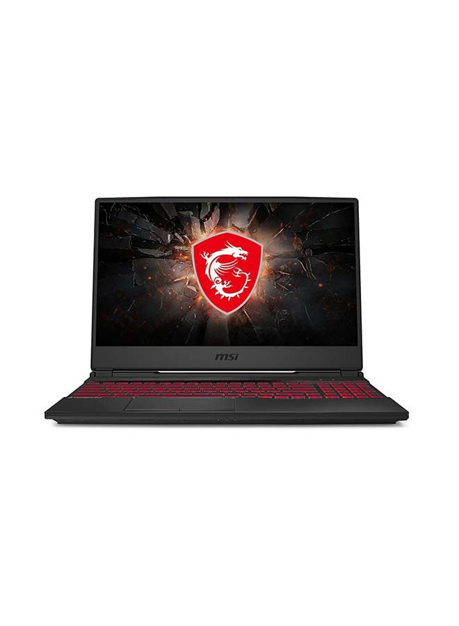 GL65 Leopard 10SCXR-009XPL Gaming Laptop With 15.6-Inch FHD Display, Core i7-10750H Processer/8GB RAM/256GB SSD/4GB Nvidia Geforce GTX 1650/DOS (Without Windows)/ English/Arabic Black
