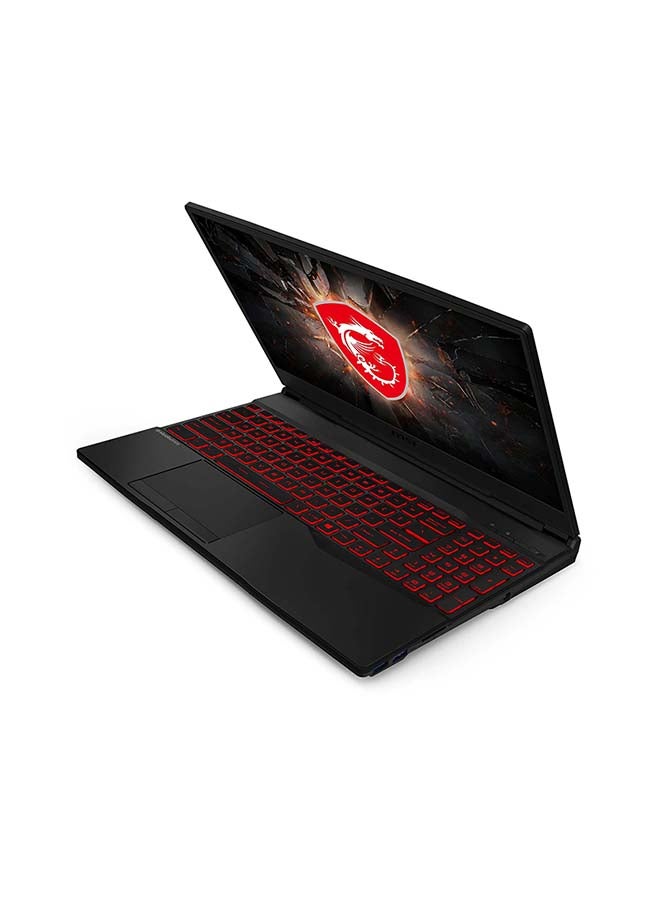 GL65 Leopard 10SCXR-009XPL Gaming Laptop With 15.6-Inch FHD Display, Core i7-10750H Processer/8GB RAM/256GB SSD/4GB Nvidia Geforce GTX 1650/DOS (Without Windows)/ English/Arabic Black