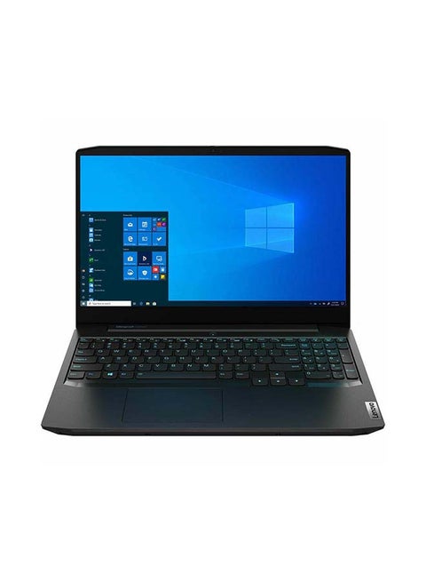 IdeaPad Gaming 3 Laptop With 15.6-Inch Full HD Display, Core i5-10300H Processer/8GB RAM/256GB SSD/4GB Nvidia GeForce GTX 1650Ti Graphics Card/DOS (Without Windows)/International Version English/Arabic Onyx Black