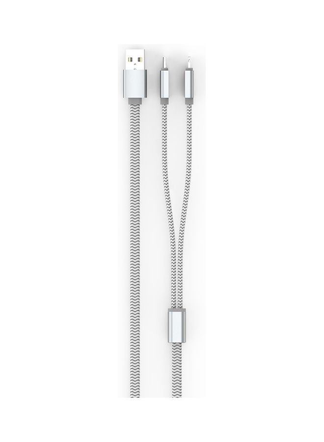 3-Power Socket with 3 USB Port and Data Sync Charging Cable Black 282.3 x 58.4 x 32.8mm
