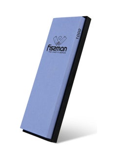 Fissman Whetstone With Silicone Base 1000 Grit Blue/Black 18cm  - Image 1