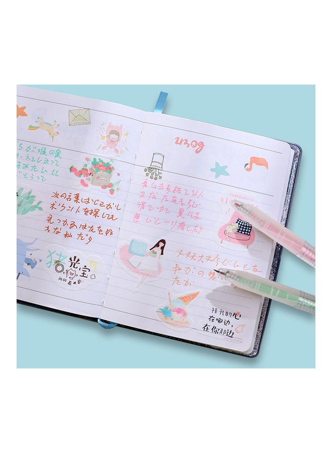 9-Piece Gel Pens Set Multicolour - Image 2
