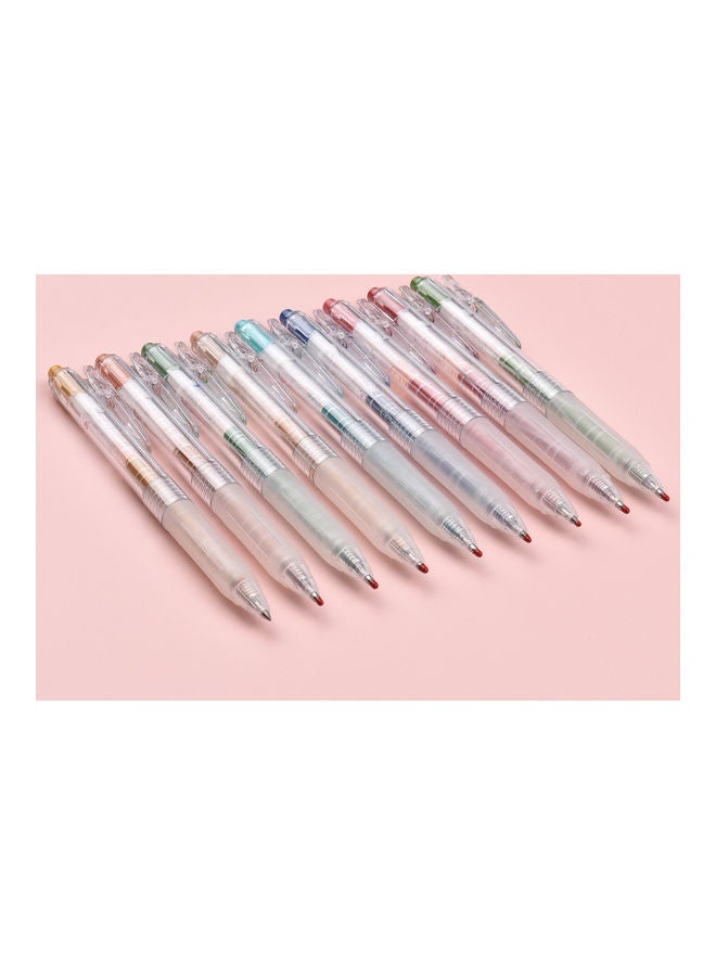 9-Piece Gel Pens Set Multicolour - Image 3