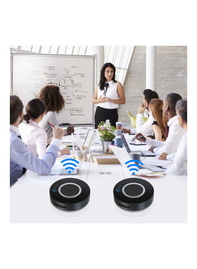 Omnidirectional Conference Microphone Black - Image 3