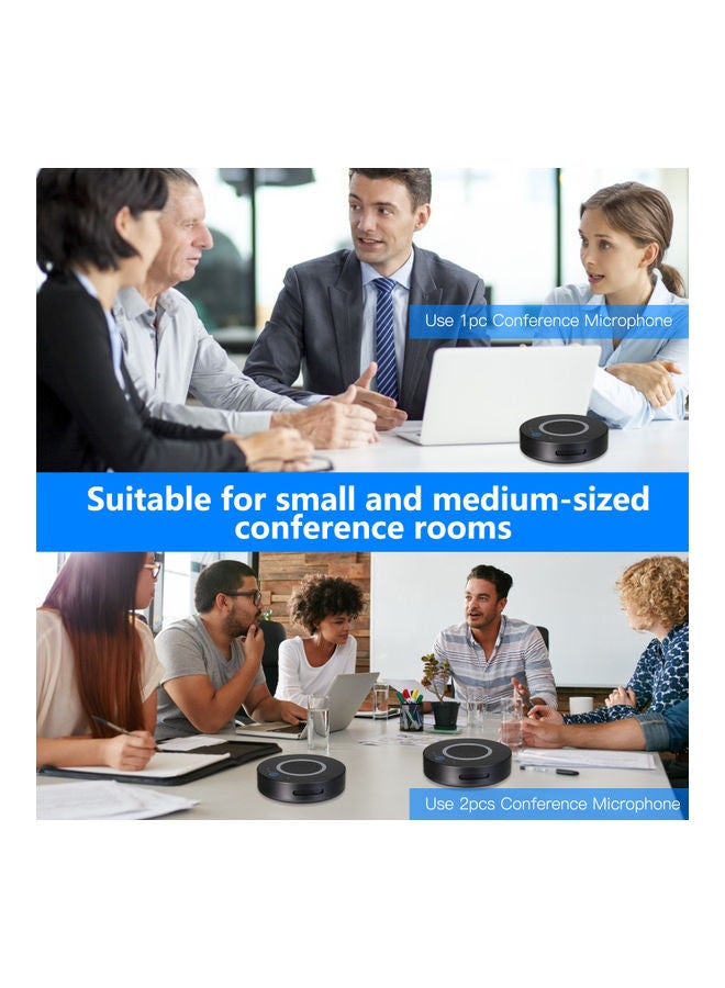 Omnidirectional Conference Microphone Black - Image 5