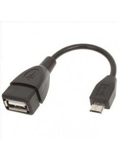 Microusb To Usb Host Otg Adapter Black