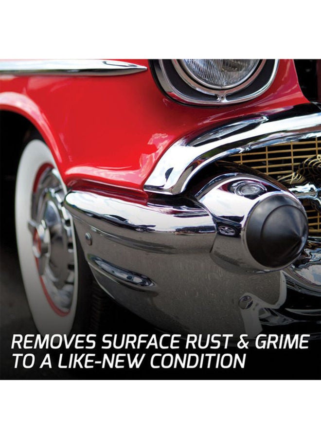 ترتل واكس سائل تلميع الكروم ومزيل للصدأ بوزن 12 أوقية - Image 2