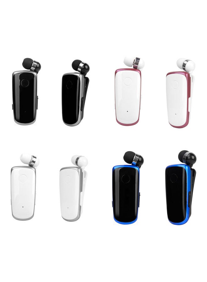 Portable Business BT Headphone Scalable Clip Type BT Noise Reduction Black - Image 3