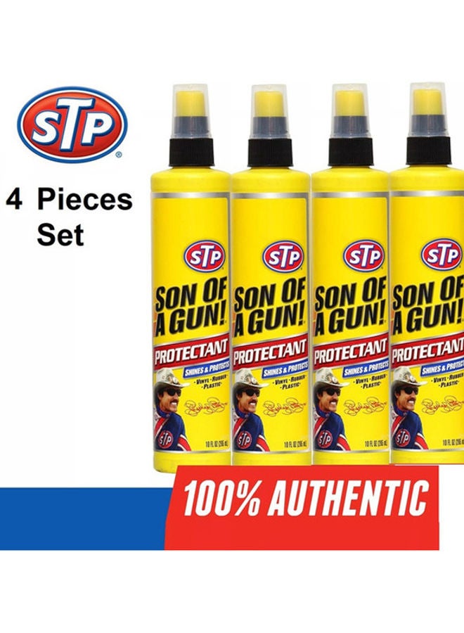 STP 4-Piece Son of A Gun Protectant Vinyl Rubber Plastic Car Cleaner Set - Image 1