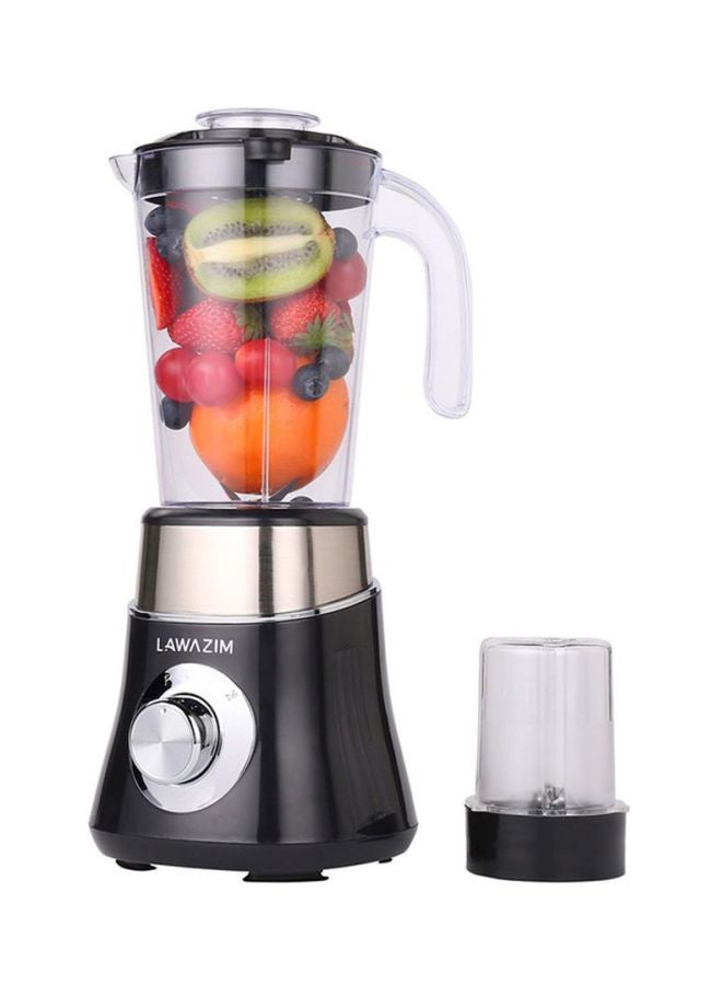 LAWAZIM 2-In-1 Two Speed Food Blender 0 L 300 W 05-2103-02-WH White/Clear/Gold  - Image 3