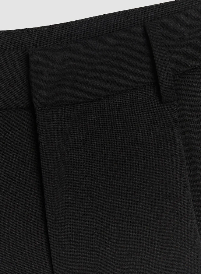 Reserved Wide Leg Pants Black