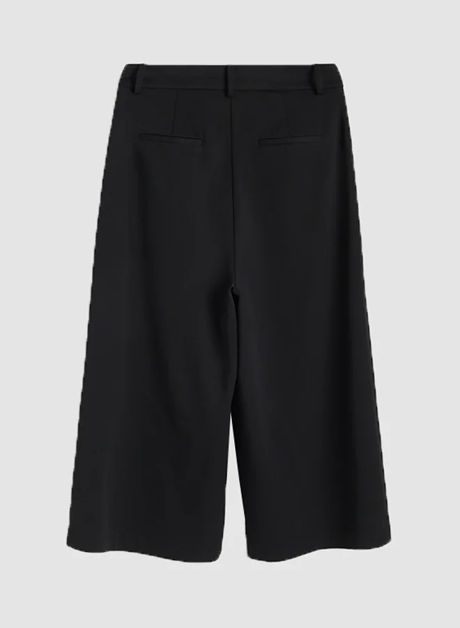 Reserved Wide Leg Pants Black