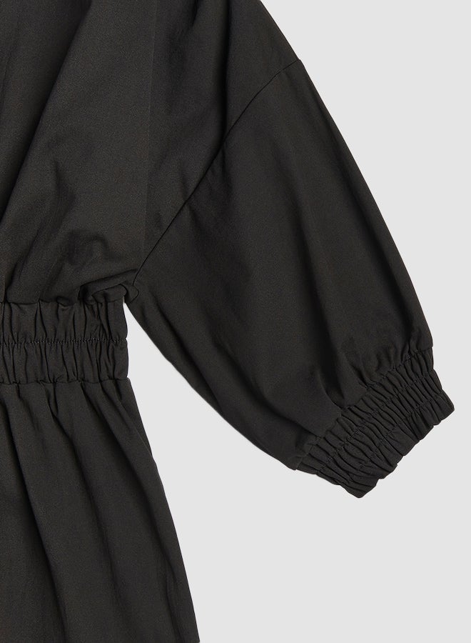 Reserved Keyhole Mini Dress Black - Image 2