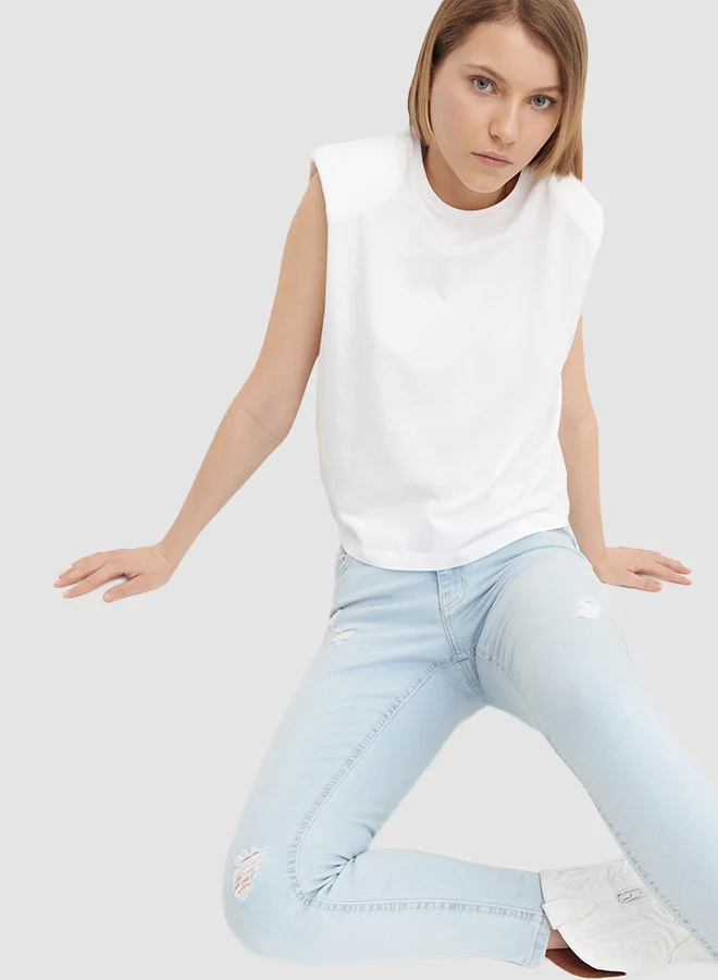 Reserved Ripped Jeans Blue