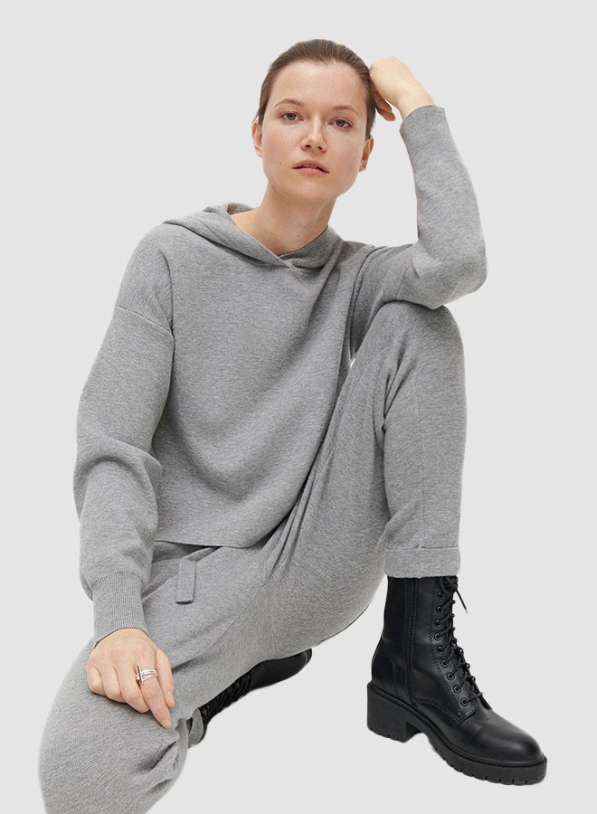 Reserved - Drawstring Joggers Grey - Image 1