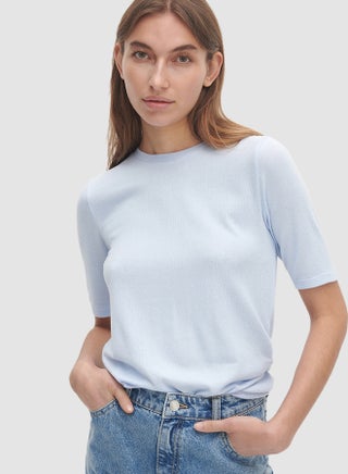 Crew Neck Top Light Blue - v1629981803/N47082121V_2
