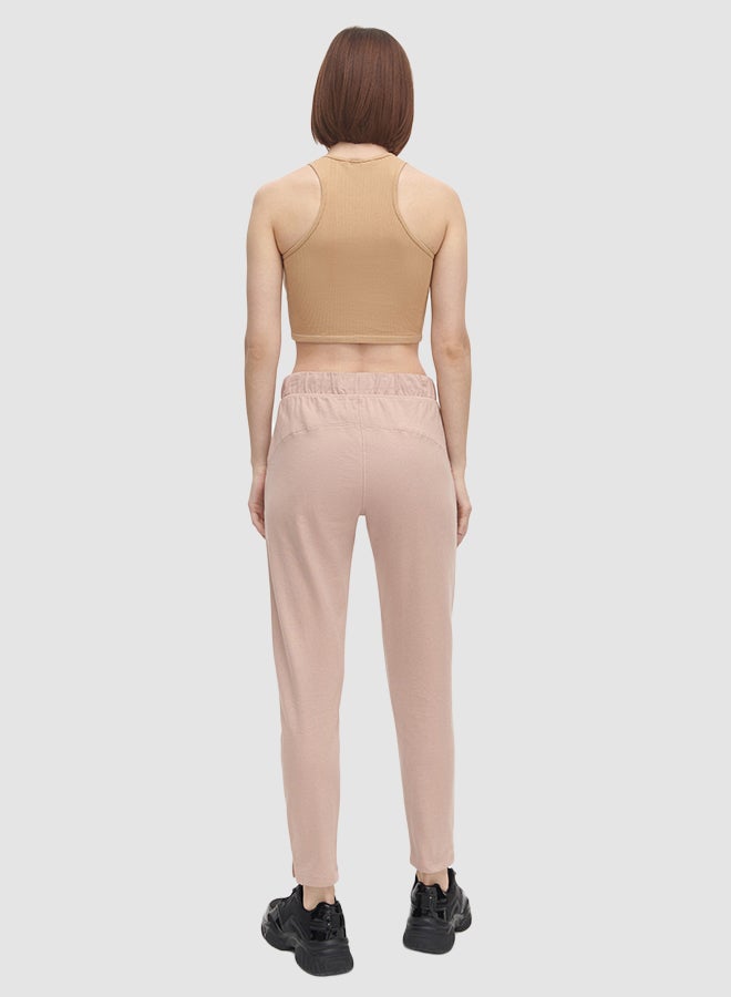 Reserved - Drawstring Sweatpants Light Pink - Image 1