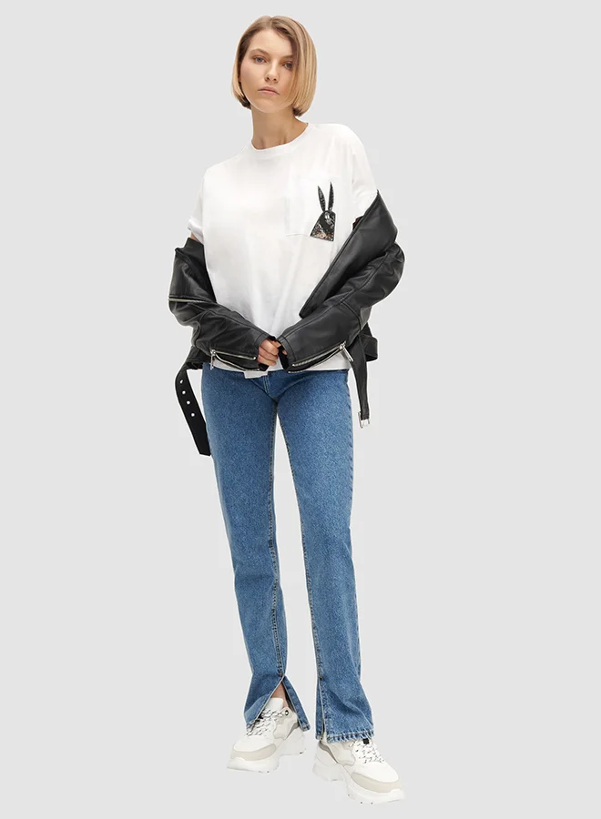 Reserved Patch Pocket T-Shirt