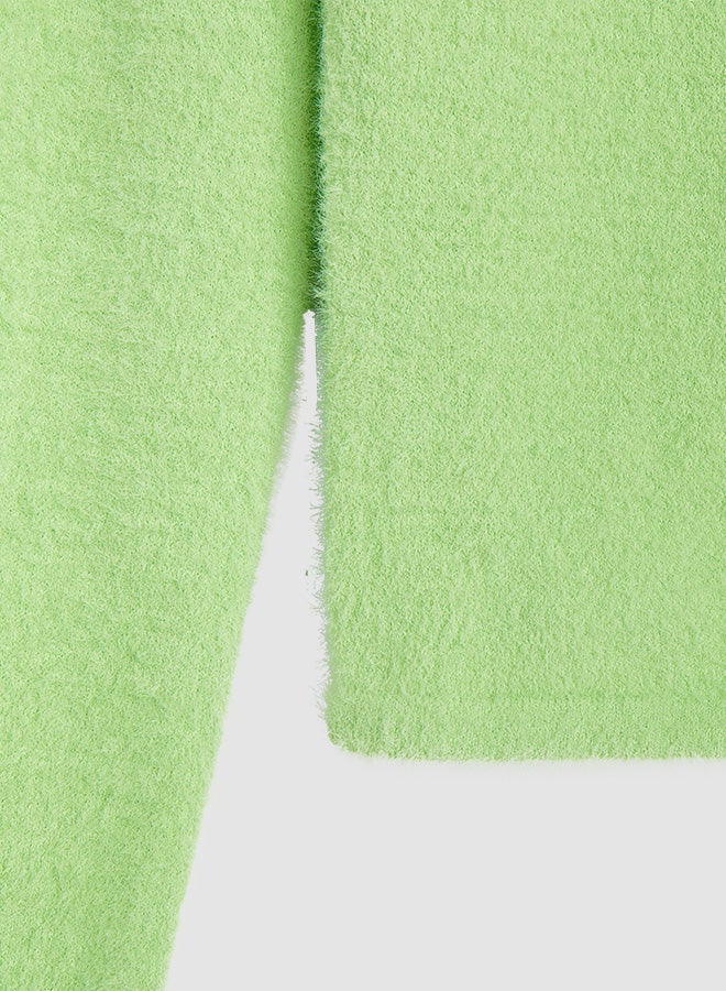 Reserved Long Sleeve Top Green - Image 4