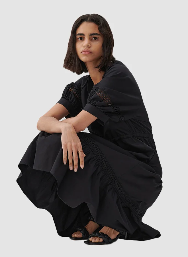 Reserved Tiered Cotton Dress