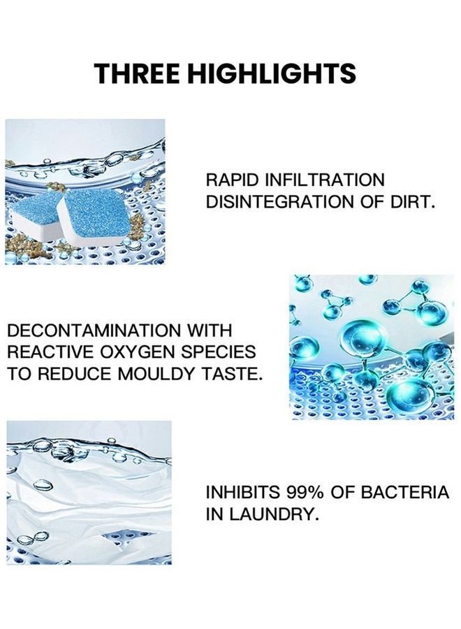 Washing Machine Table Cleaner White/Blue - Image 3