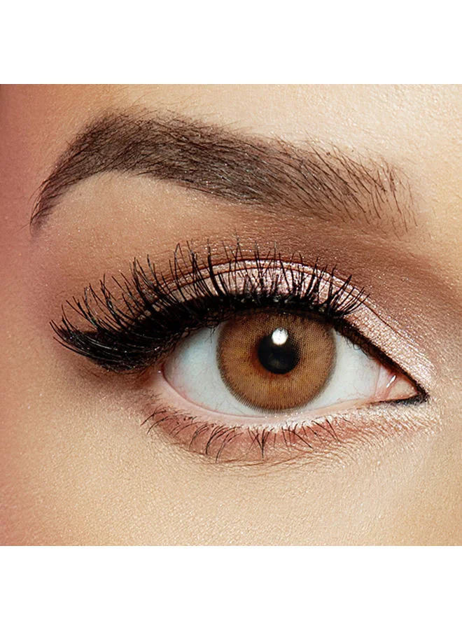 Layala Women's Hazel Brown Colored Contact Lenses Pack Of 2 - 3 Months Replacement
