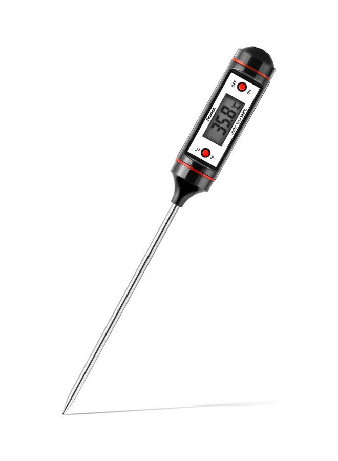 فيسمان Ainto Kitchen Digital Thermometer From -50 To 300°C/-58 To 572°F Black/Red - Image 2