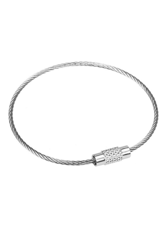 LIXADA Pack Of 9 Carabiner With Wire Ring 14x3x11cm  - Image 4