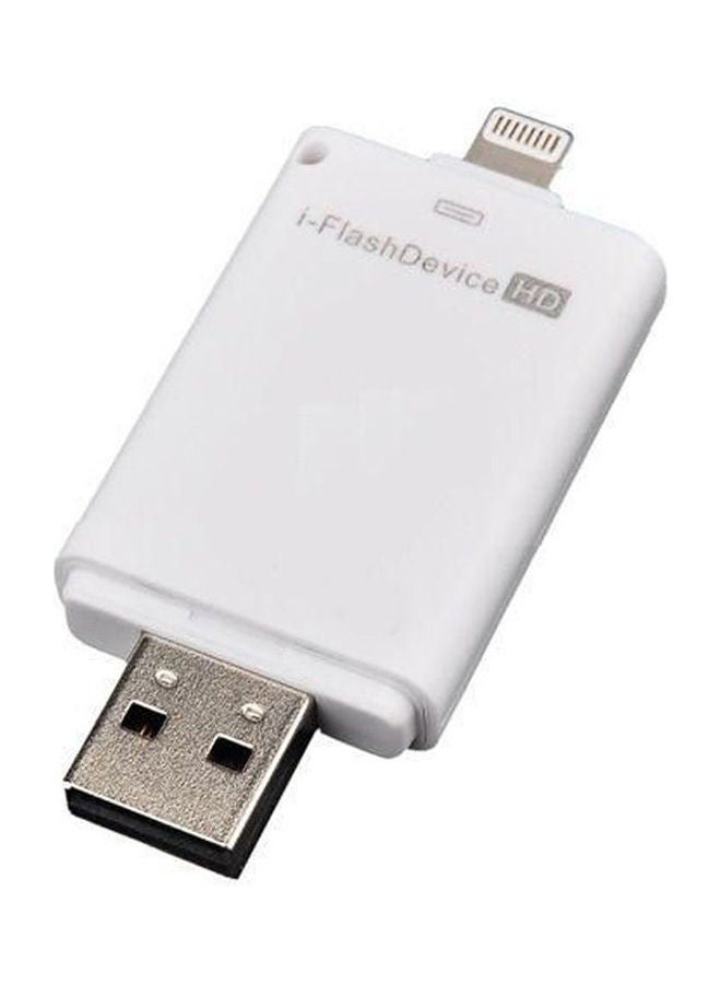 i-Flash Device Hd Microsd For Iphone White  - Image 1