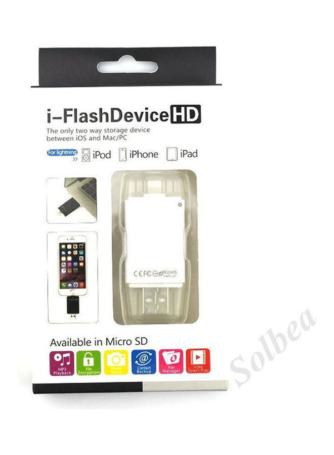i-Flash Device Hd Microsd For Iphone White  - Image 2