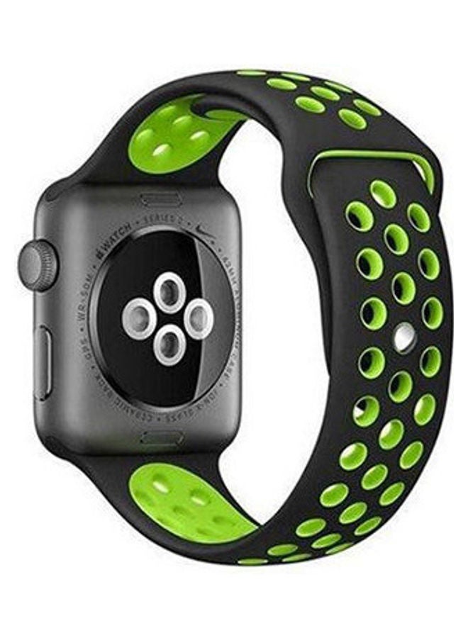Breathable With Holes Sport Silicone Watch Band For Smart  - Image 2