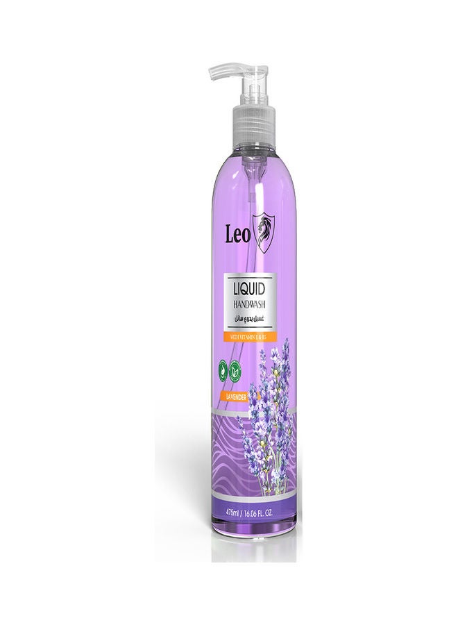 LEO Lavender Liquid Hand Wash Purple 475ml