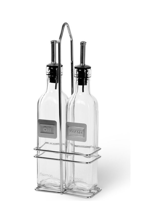 Fissman Set of 2 Oil and Vinegar Bottle Multicolour 2 x 250meter - Image 3