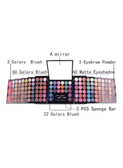 Miss Rose 142-Colour Professional Eye Makeup Kit Multicolour  - Image 3