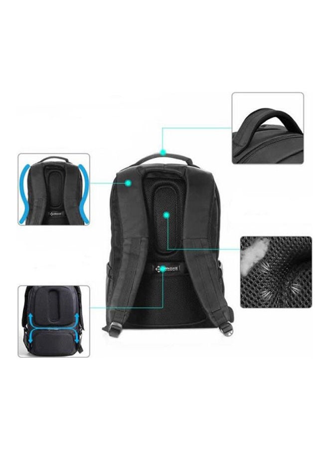 DTBG - Anti Theft  Backpack For Laptop Black - Image 1