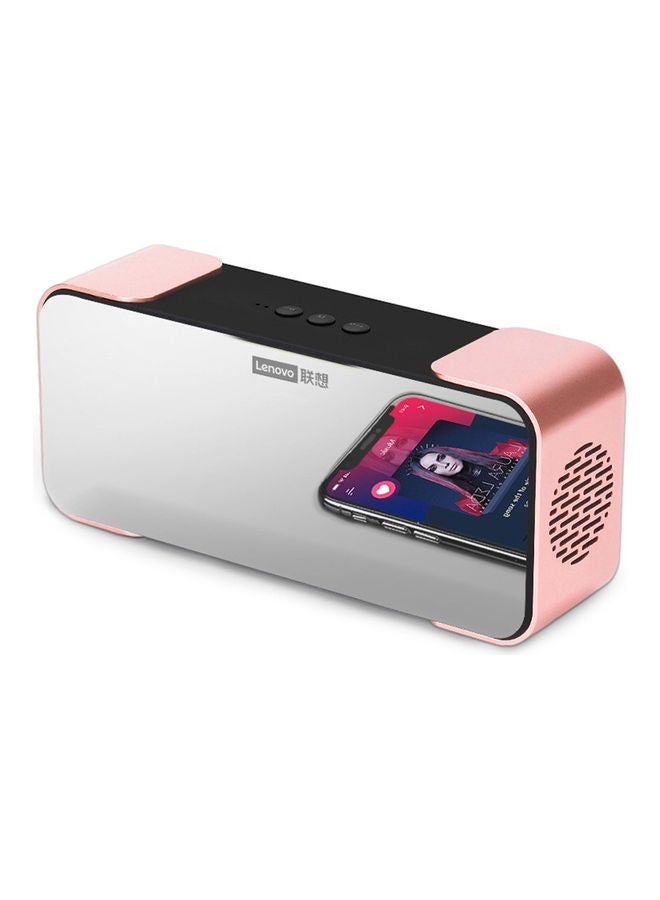 Lenovo L022 Mirror Portable Wireless BT Speaker Standard Version Rose  - Image 2