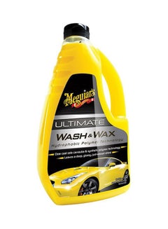 Hydrophobic Polymer Technology Ultimate Wash and Wax Car Washing Shampoo 48 Oz