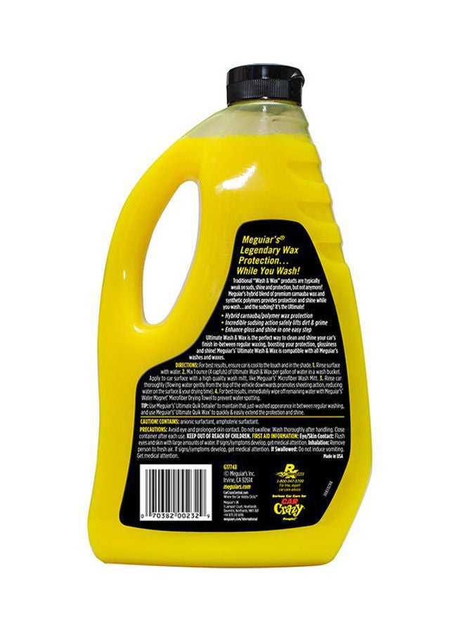 Meguiars - Hydrophobic Polymer Technology Ultimate Wash and Wax Car Washing Shampoo 48 Oz - Image 1