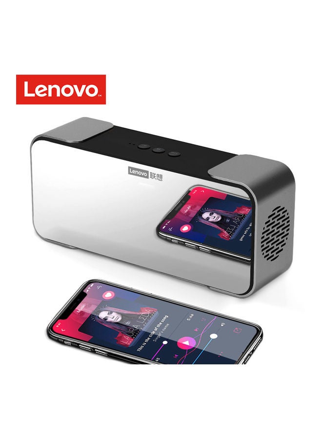 Lenovo L022 BT Mirror Portable Wireless Speaker Standard Version Black  - Image 1