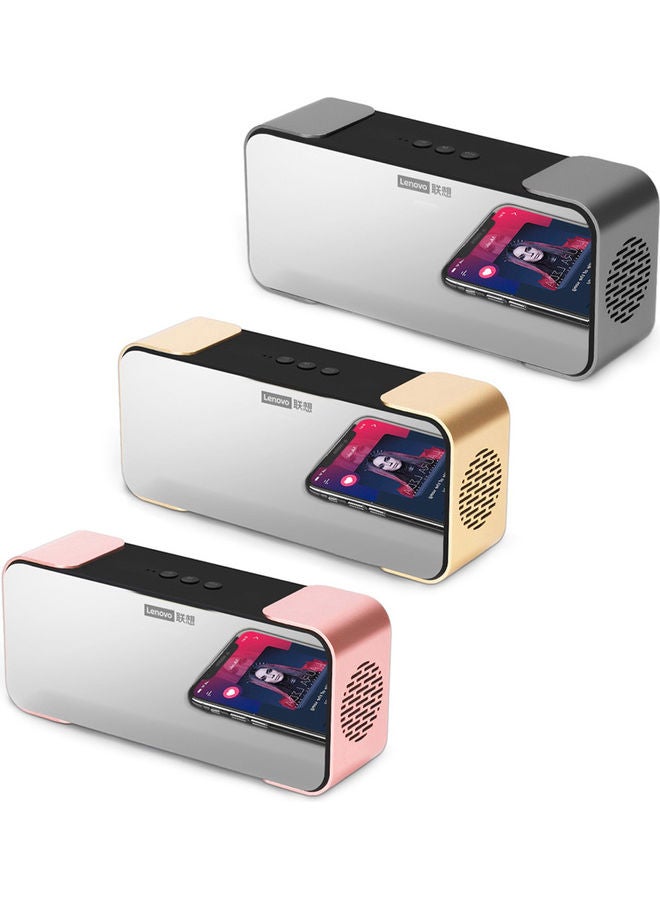 Lenovo L022 BT Mirror Portable Wireless Speaker Standard Version Black  - Image 4